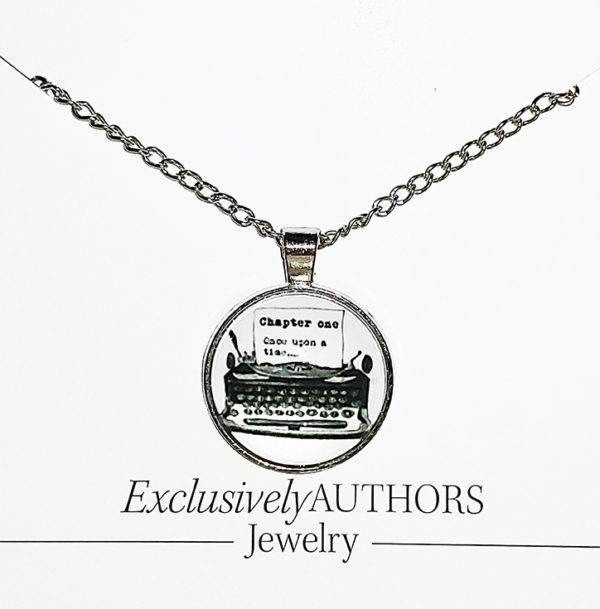 Author Typewriter Keychain