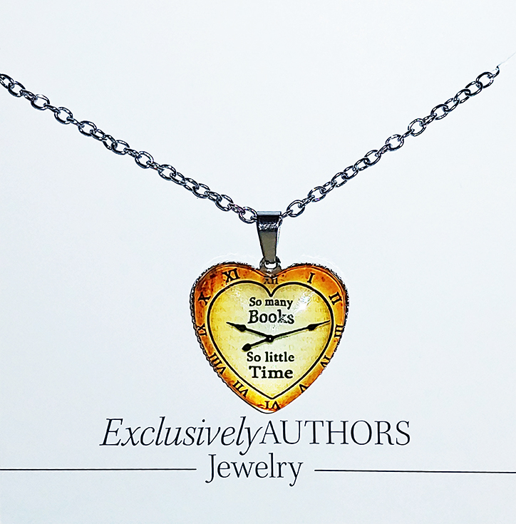 So Many Books, So Little Time Necklace