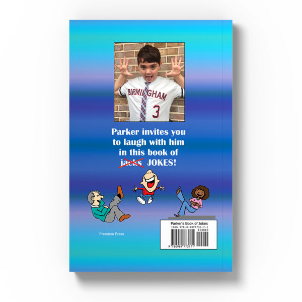 Parker's Book of Jokes - Back Cover