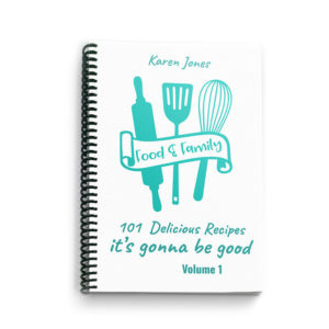 Cover image for "101 Delicious Recipes" written by Karen Jones