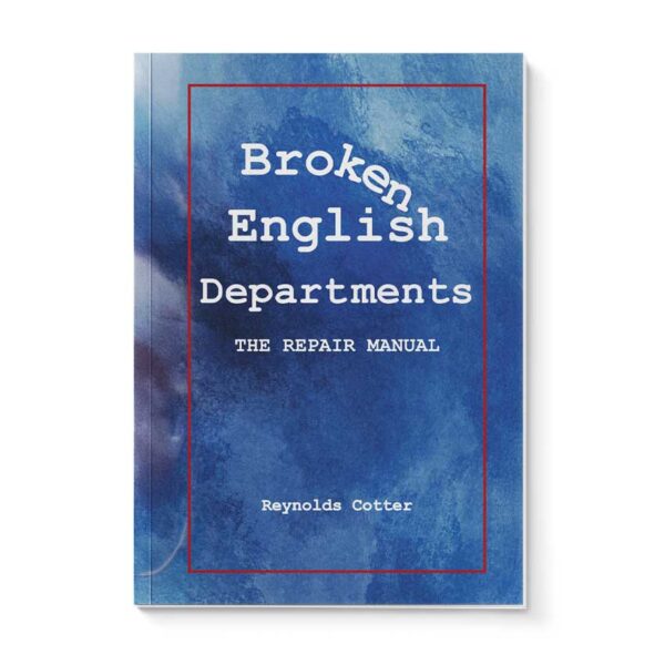 Broken English Departments book cover