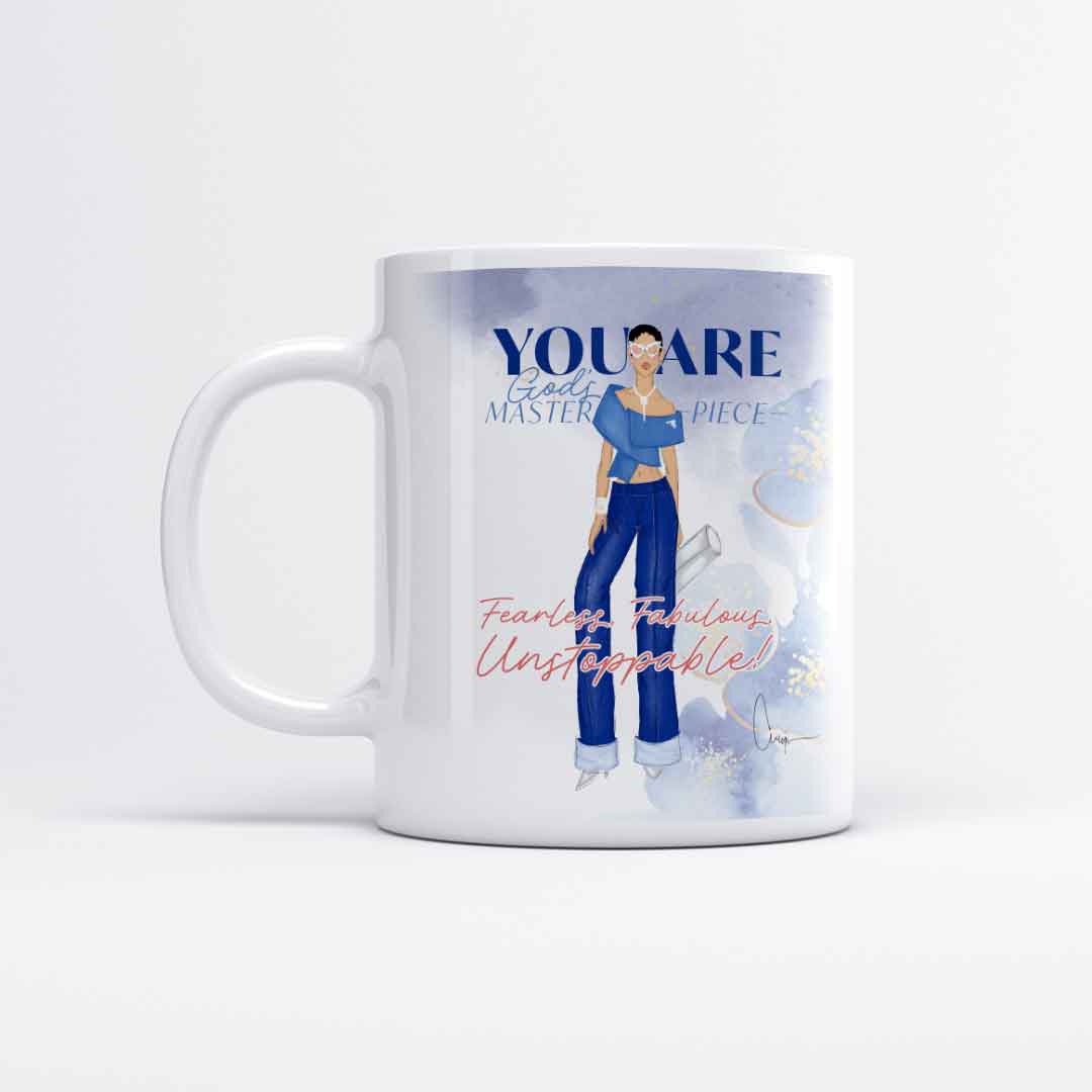 God's Masterpiece 15oz coffee mug by Donna P. McCullum