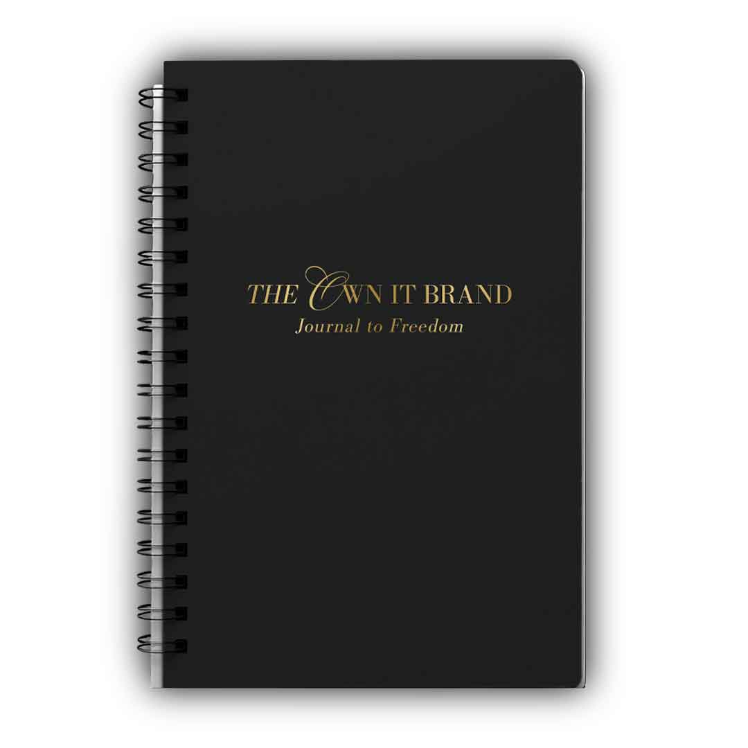 The Own It Brand Journal To Freedom, written by Camesha Pierce
