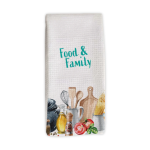 Food & Family kitchen towel