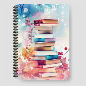 Coil Notebook - Book Theme