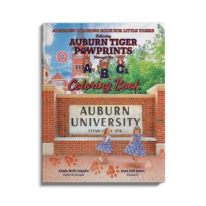 Following Auburn Tiger Pawprints Through the ABCs Coloring Book, by Linda Bell Colquitt
